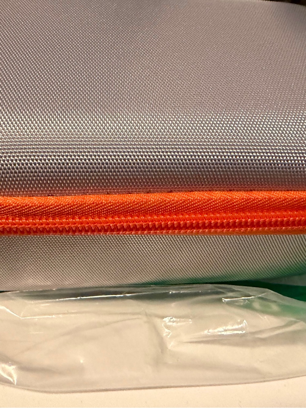 Compact Orange Protective Electronics Carrying Case - Picture 2 of 4